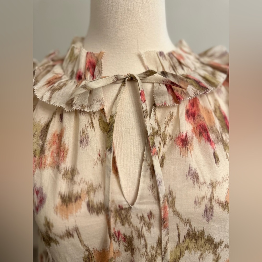 Rebecca Taylor Ruffle Blouse - Picture 6 of 8